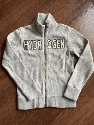 [ HYDROGEN ] 하이드로겐 집업 니트 블루종 이탈리아제 M