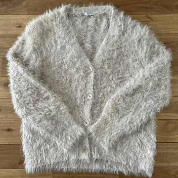 JEANASIS 베이지 가디건 긴팔