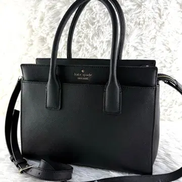 새상품급 케이트 스페이드 숄더백 2way 사피아노 가죽 블랙