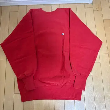 챔피온 맨투맨 빨간색