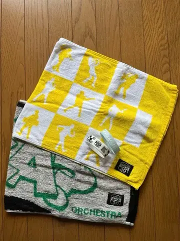 도쿄 스카 파라다이스 오케스트라 타월 2개 러버 밴드 2개 스카파라