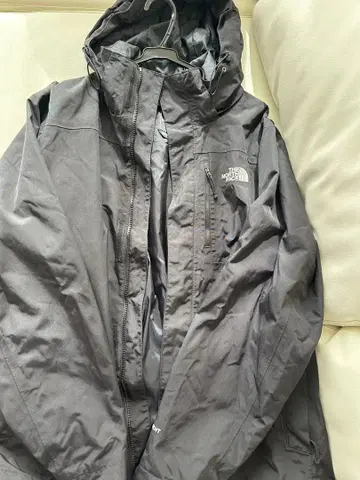 THE NORTH FACE 나일론 마운틴 후드티 블랙 M 사이즈