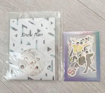 SnowMan 플레이크 씰 세트