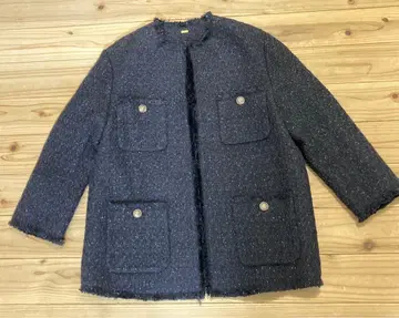 미사용 Mila Owen (밀라 오웬) 금장 버튼 썸머 트위드 자켓