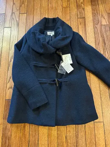 네이비 더플 코트 S 사이즈