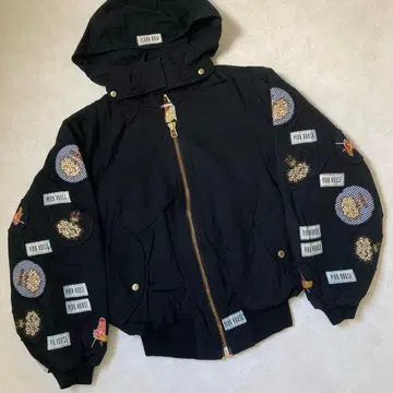 핑크하우스 칵테일 부케 블루종 점퍼 MA-1