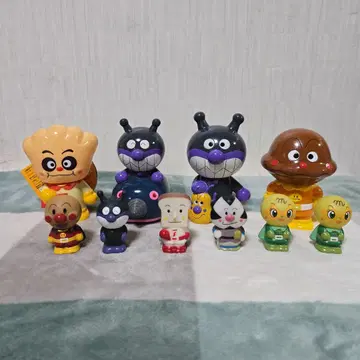 호빵맨 피규어 모음 가방 덤 포함