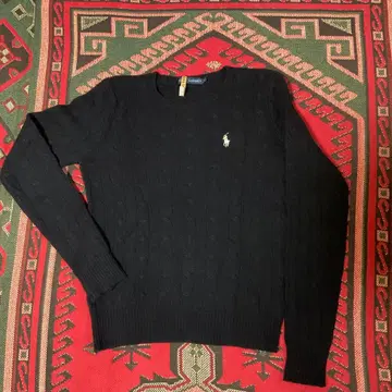 폴로 랄프 로렌 네이비 긴팔 니트