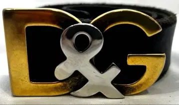 D&G 로고 버클 가죽 벨트