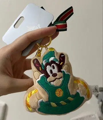 구피 봉제 인형 키링 키체인 크리스마스 쿠키 디즈니