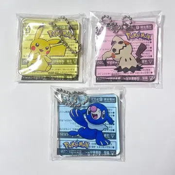 포켓몬 피카츄 미미큐 어흥염 아크릴 키링 야마다 전기 한정판