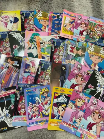 세일러문 카드 세트 다수