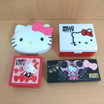 헬로키티 소품함 케이스 4개 세트 레어 당시 물품