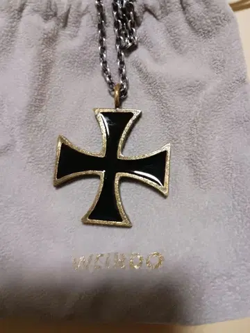weirdo BIG CROSS NECKLACE gladhand 미사용