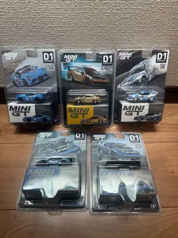 MINIGT 묶음 판매 D1 차량