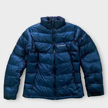 컨디션 최상 몽벨 알파인 다운 자켓 여성용 M 다크 네이비