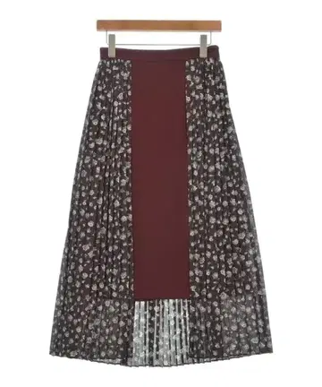 CLANE 롱 맥시 길이 스커트 여성용