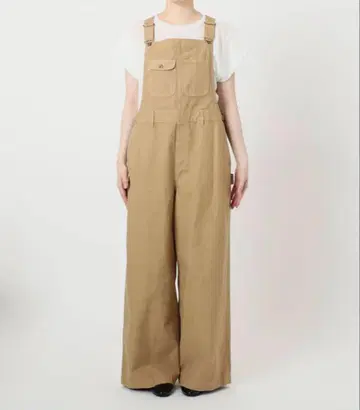 IENA LA BOUCLE 코튼 덕 오버롤