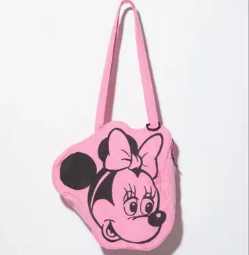 wcj 미니 마우스 핑크 숄더백 미니 토트백