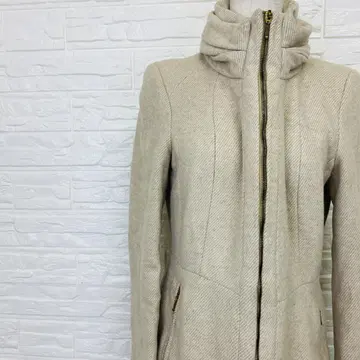 자라 베이직 울 블렌드 롱 코트 S 사이즈 [ 1666 29 ]