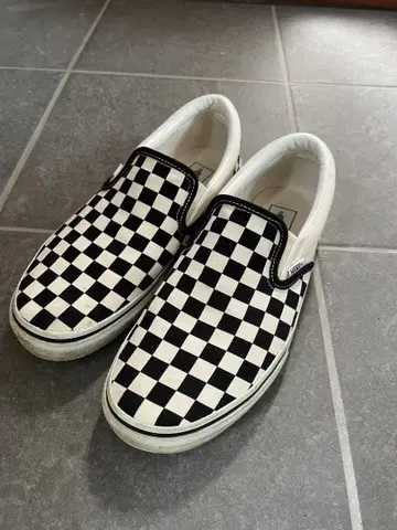 VANS 체커 슬립온 27cm