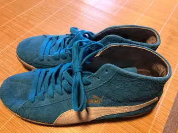 Puma 스웨이드 하이컷 스니커즈 파랑