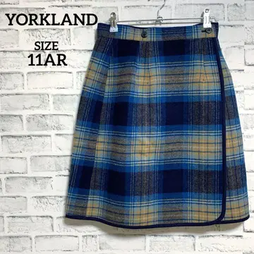 [ YORKLAND ] 요크랜드 울 리버서블 랩스커트