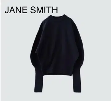 JaneSmith(제인스미스) 벌룬 슬리브 풀오버 니트