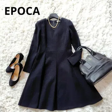 새상품급 EPOCA 38 사이즈 울 원피스 V넥 최근 모델