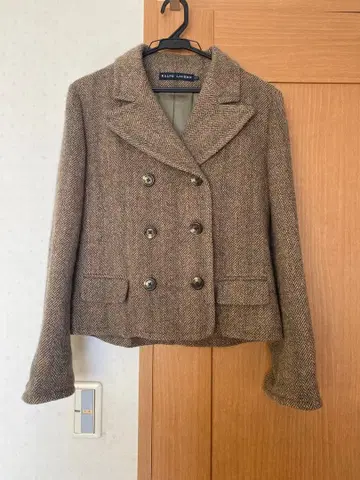 랄프 로렌 트위드 자켓 여성용