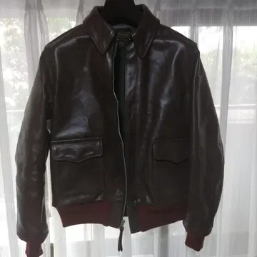 ROUGH WEAR TYPE A-2 가죽 자켓 36