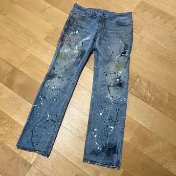 넘버나인 페인트 데님 3 x 30 건즈기