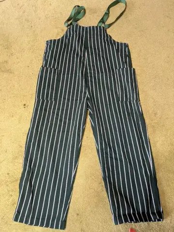 쿠쿠맨 스트라이프 오버롤 빅 사이즈