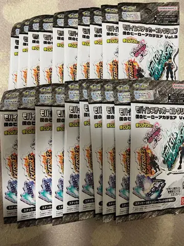 나의 히어로 아카데미아 모바일 스티커 컬렉션 3