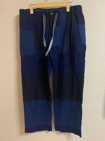 가격 인하 중 오스티아 재팬 의상 교토 염색 이지 팬츠