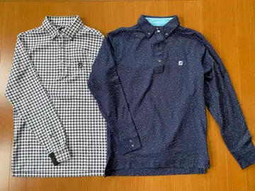 FOOTJOY 풋조이 남성용 골프웨어 긴팔 셔츠 S 2장 세트