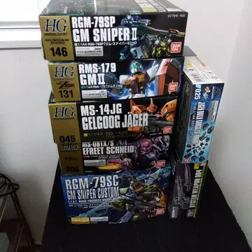 HG 건담 프라모델 세트 1/144 짐 스나이퍼만 MG 1/100