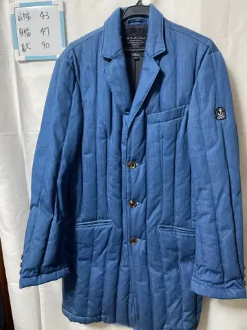 Fidelity 다운 자켓 M 사이즈 인디고 별주