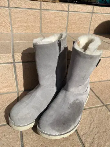 버켄스탁 스웨이드 어그 부츠 라이트 그레이 25cm