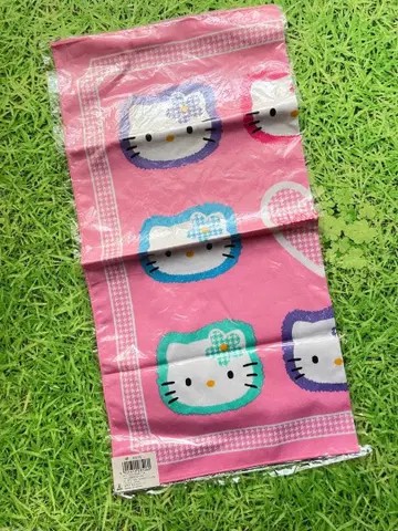 산리오 키티 카오하나 런치 크로스 미사용 헤이세이 레트로 런천 매트