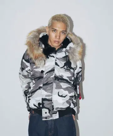 XLARGE x ALPHA INDUSTRIES N2B 재킷