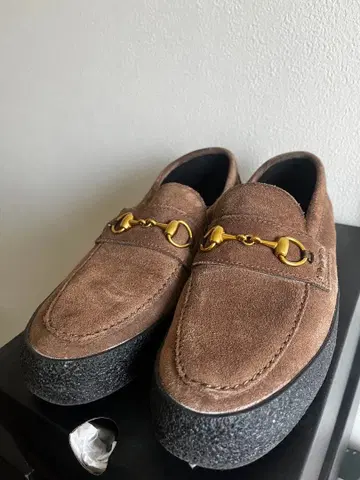 CONVERSE 스웨이드 브라운 로퍼