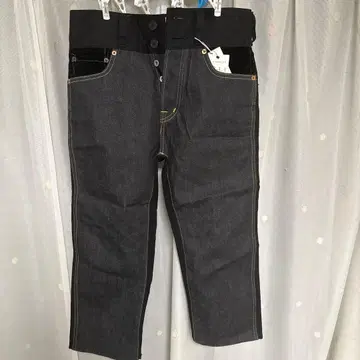 GANRYU 리버서블 숏팬츠 다크 데님 블랙