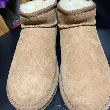 샷 어그 부츠 베이지색 24cm