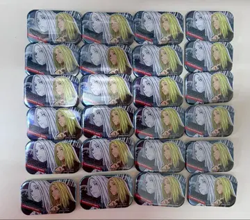 사카모토 데이즈 카가미네 메탈릭 캔뱃지 스퀘어 캔뱃지