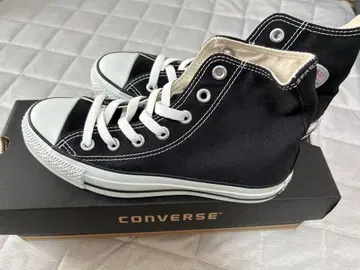 컨버스 올스타 블랙 하이컷 스니커즈