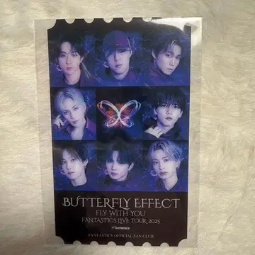 FANTASTICS 집합 클리어 사진 티켓