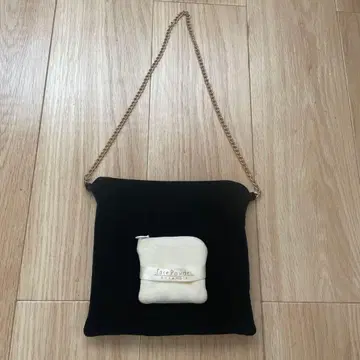 Theatre products ensemble 벨로아 숄더백 블랙