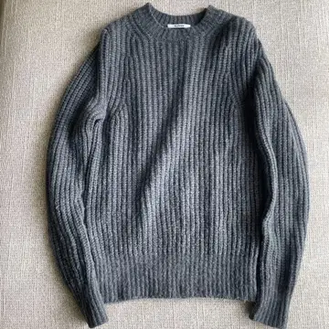 SLOANE 그레이 리브 스웨터 사이즈 3