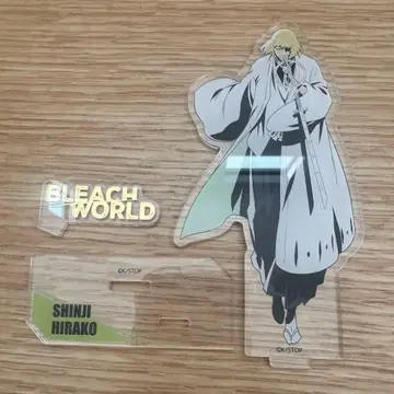 BLEACH BLEACHWORLD 히라코 신지 금박 아크릴 스탠드